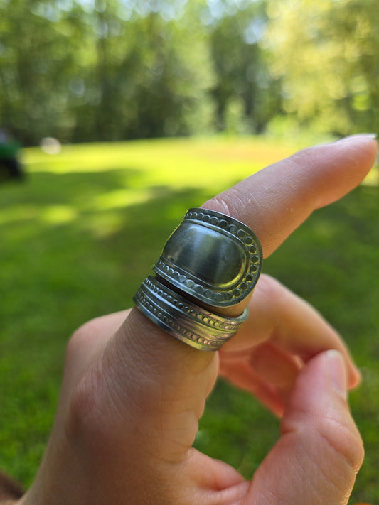 Border Wrap Ring - Size 7