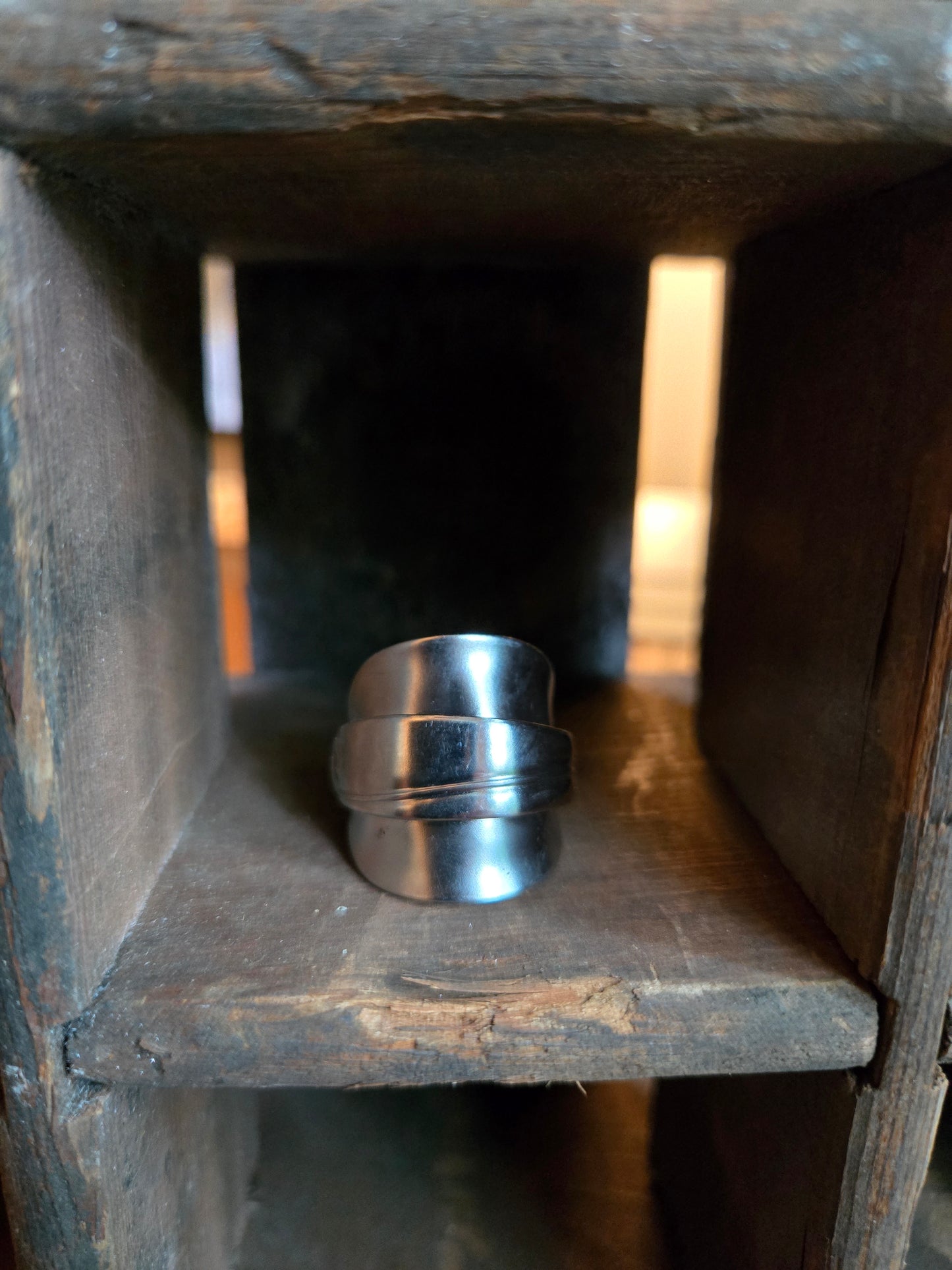 Saddle Spoon Ring - Size 10