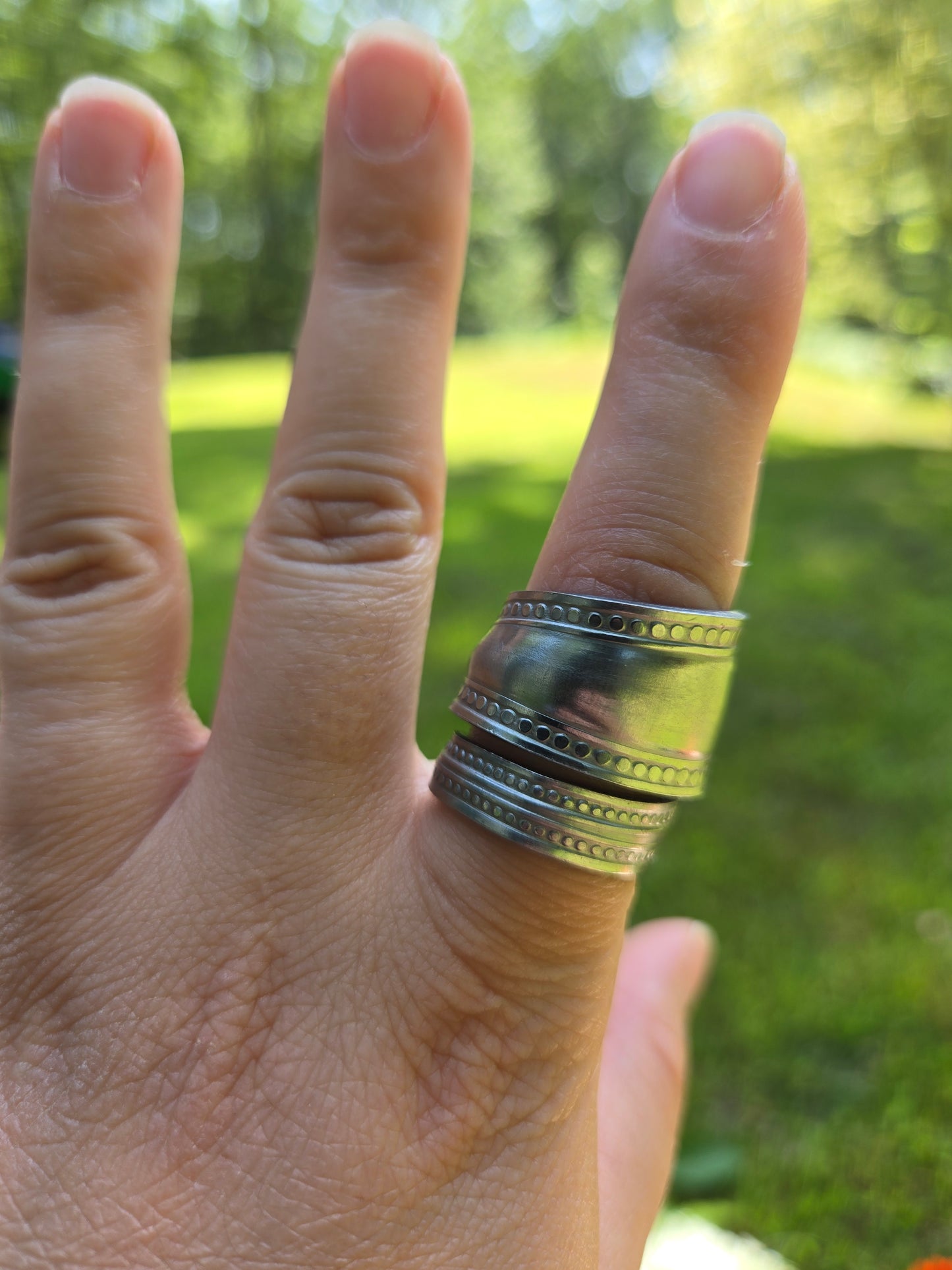 Border Wrap Ring - Size 7