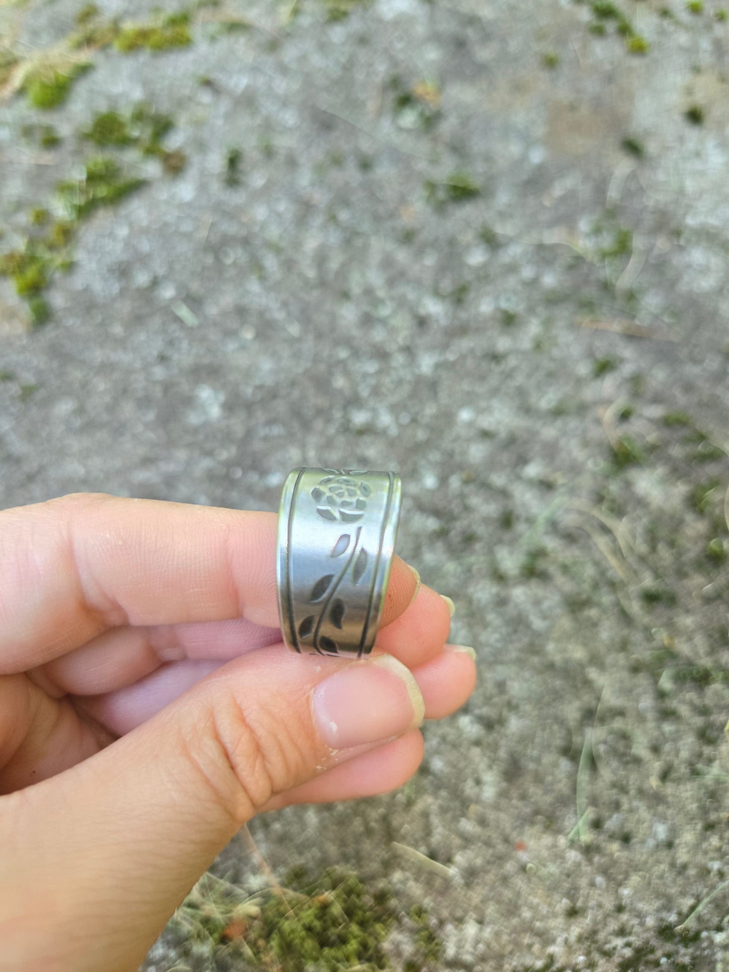 Floral Mist Ring - Size 9