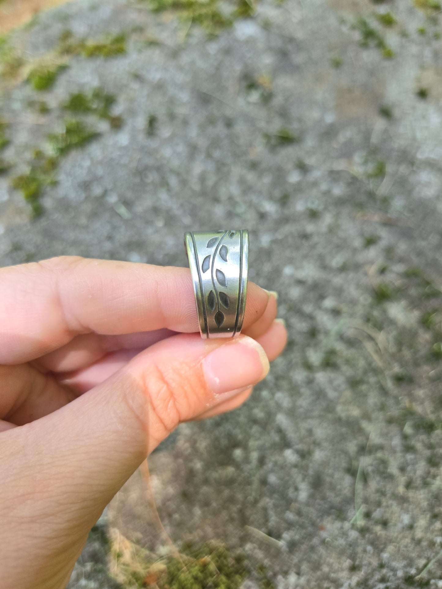 Floral Mist Ring - Size 9