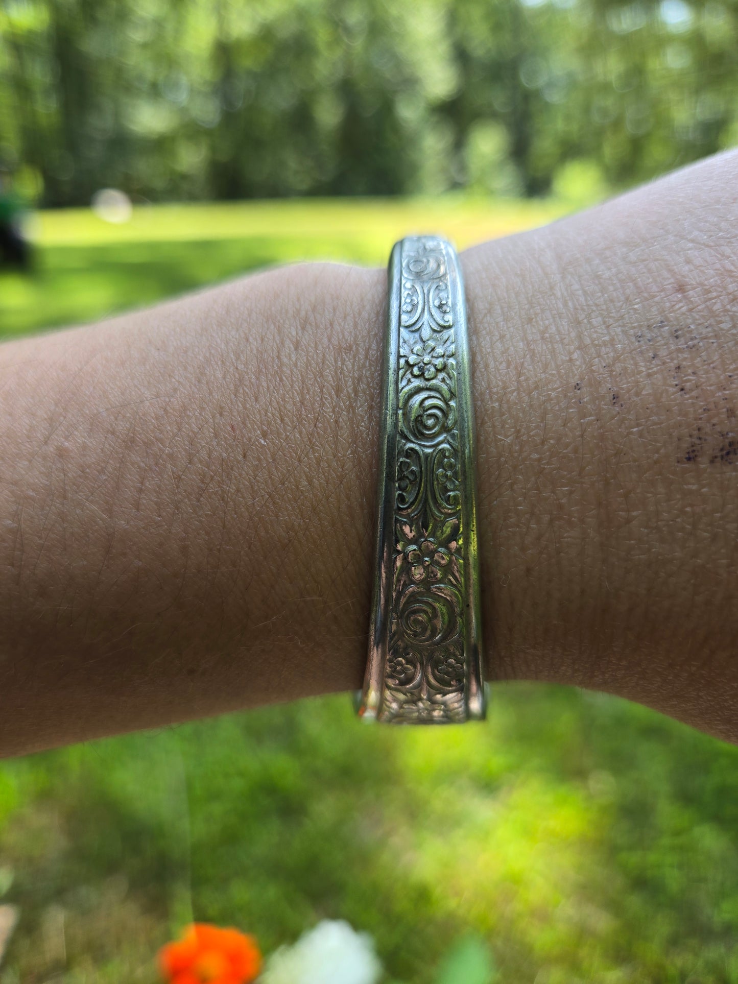 Rose Cuff Bracelet