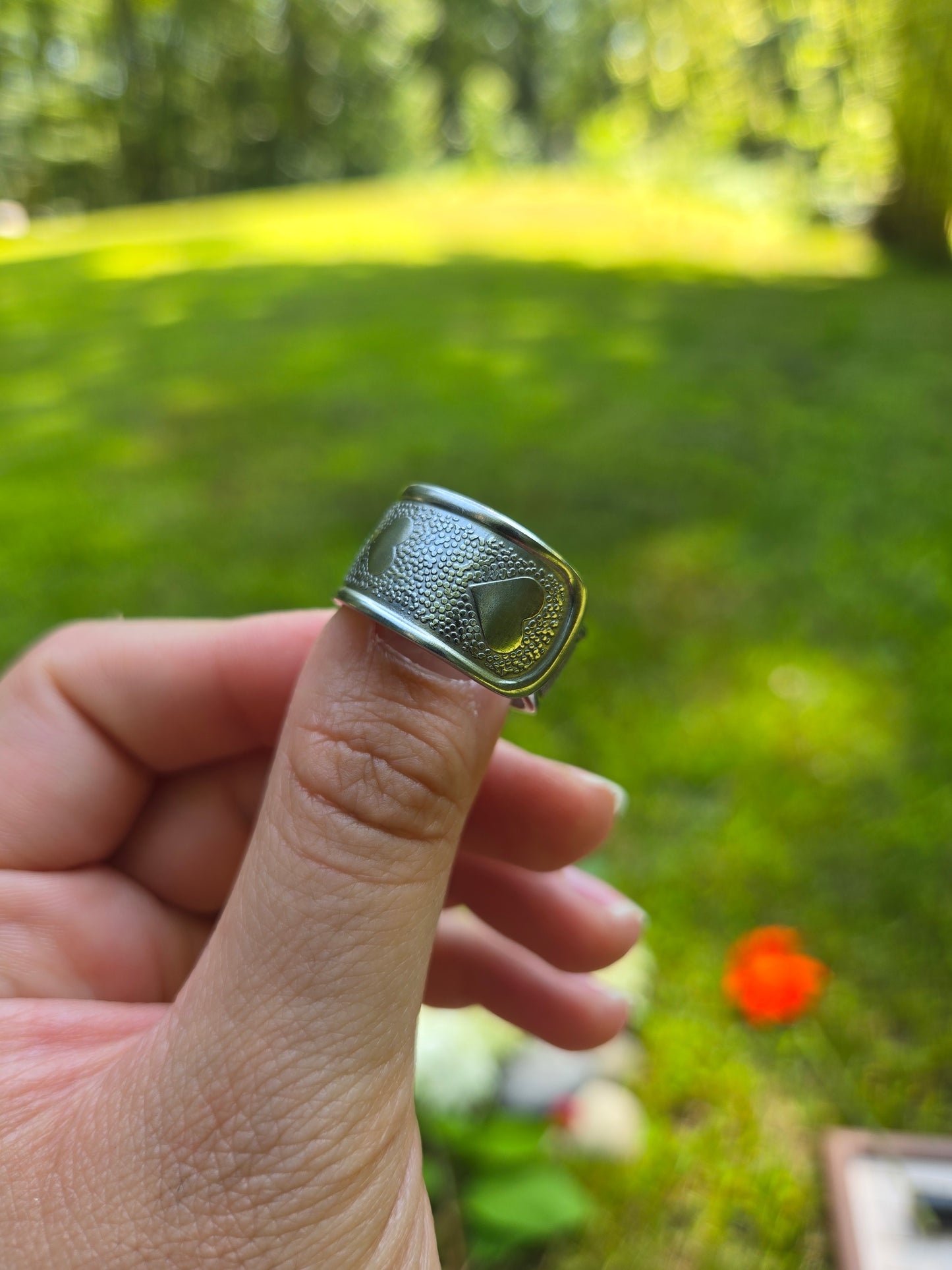Baby Love Spoon Ring - Size 8.5
