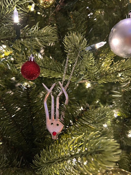 Reindeer Fork Ornament