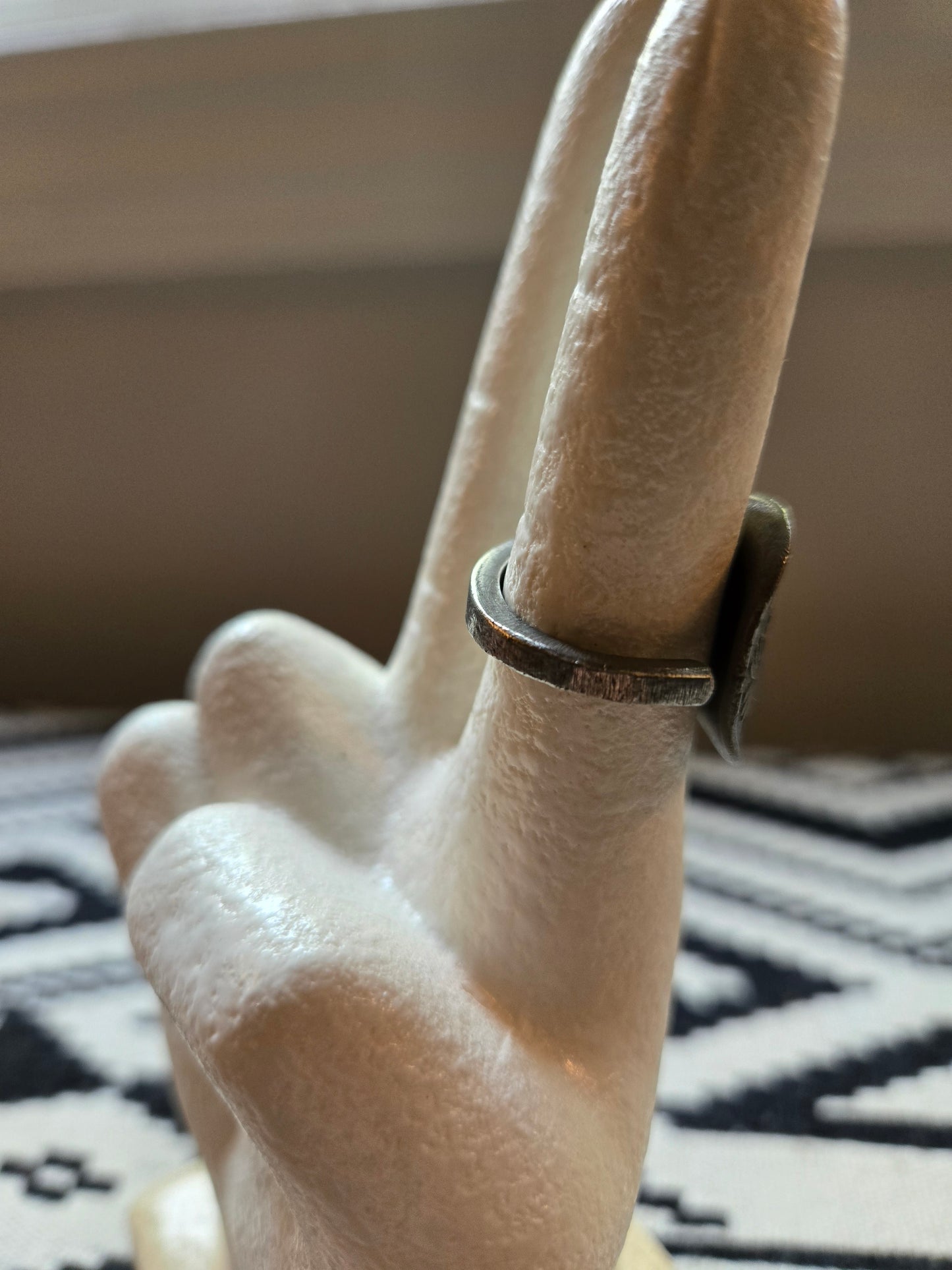 "Mother" Spoon Ring - Size 6.5