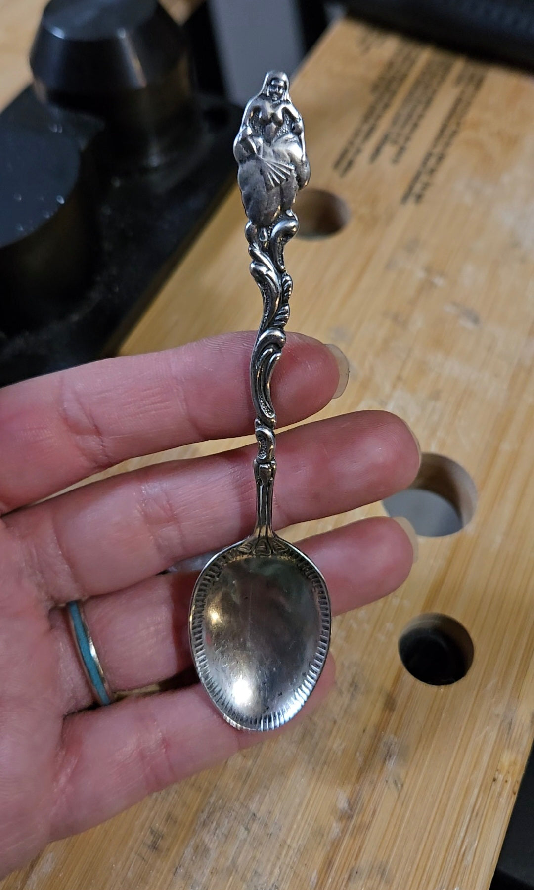 Noveau Lady Saddle Ring - Size 9.5