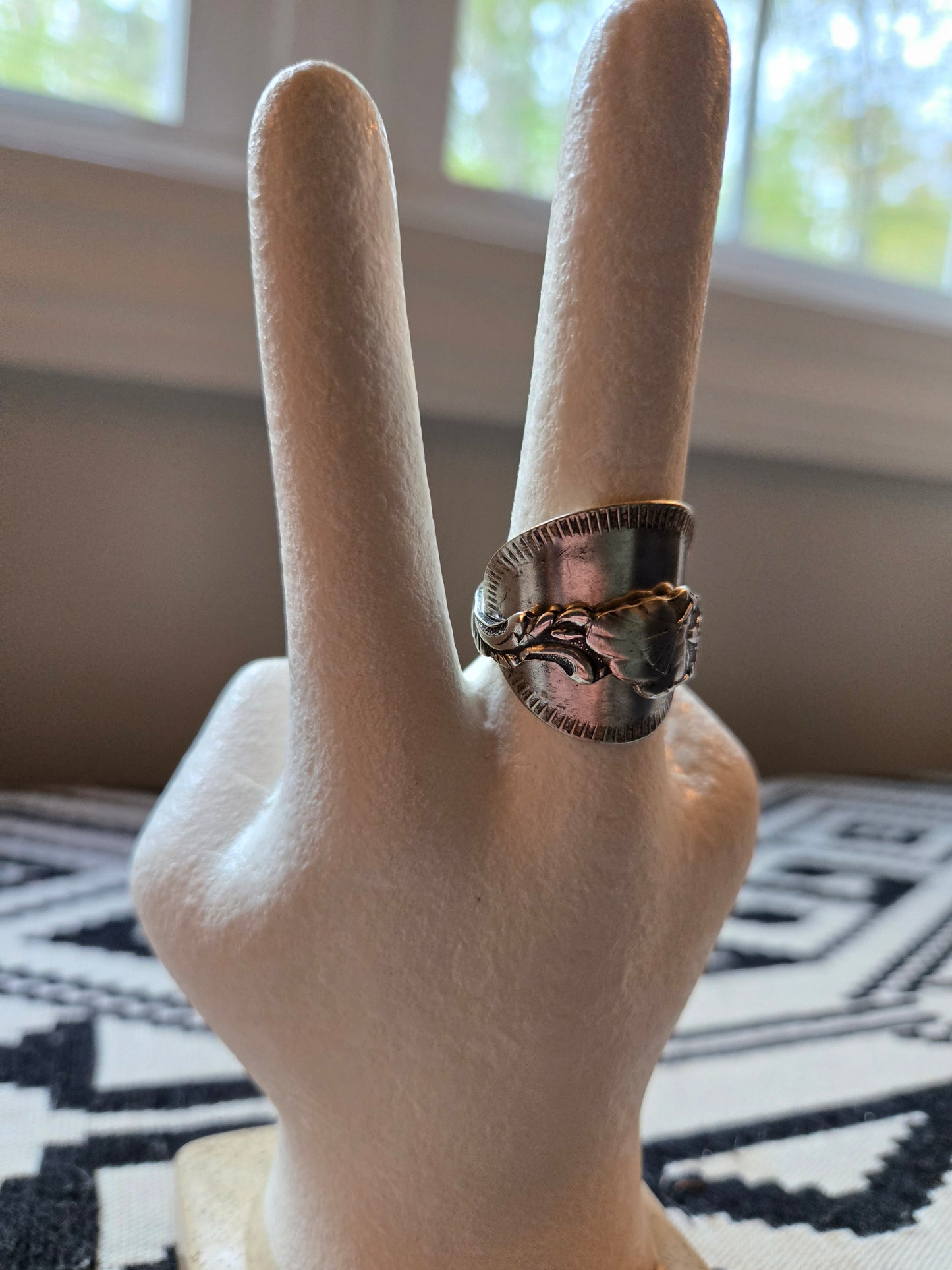 Noveau Lady Saddle Ring - Size 9.5