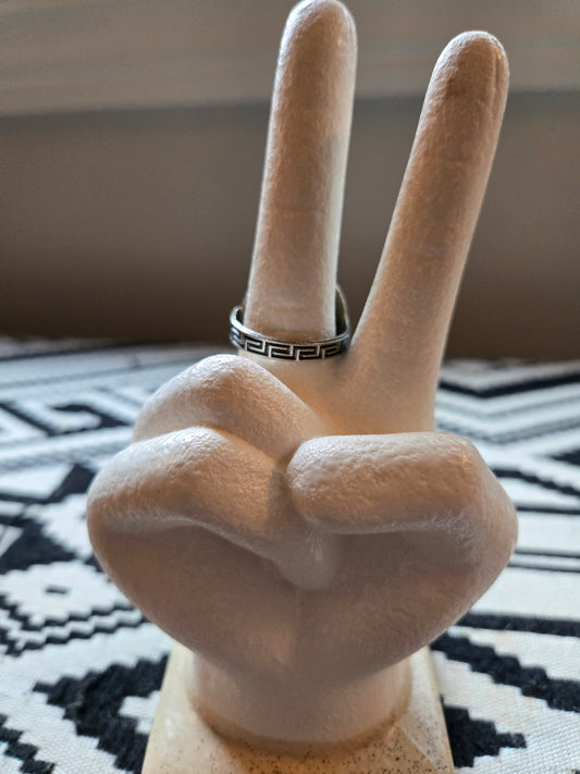 Athens Saddle Ring - Size 12.5