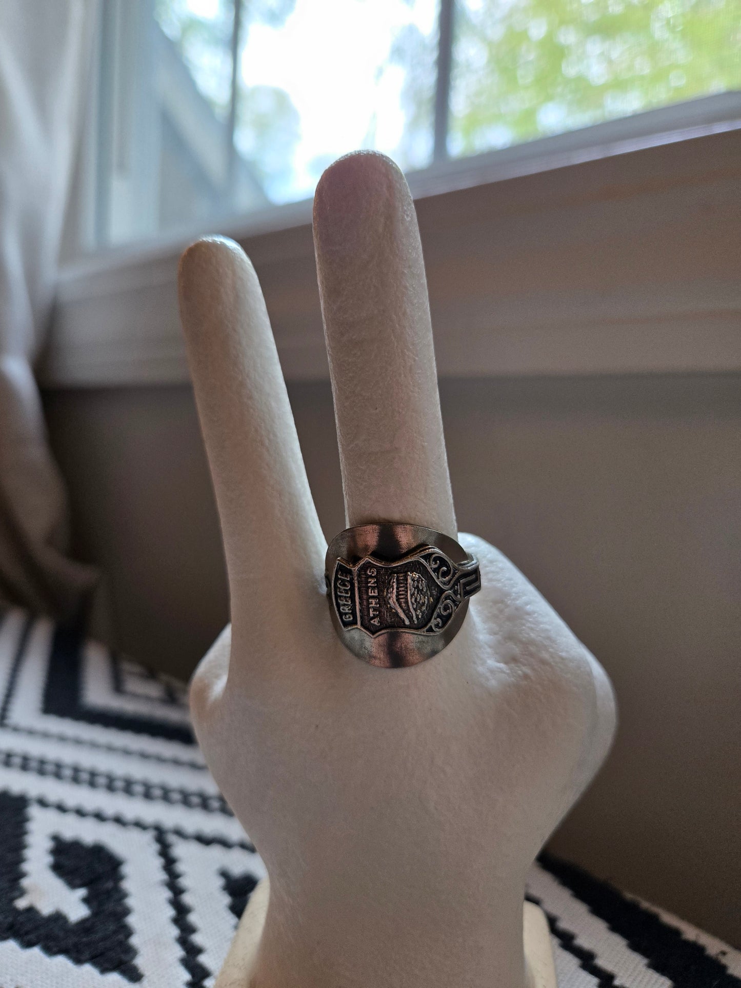 Athens Saddle Ring - Size 12.5