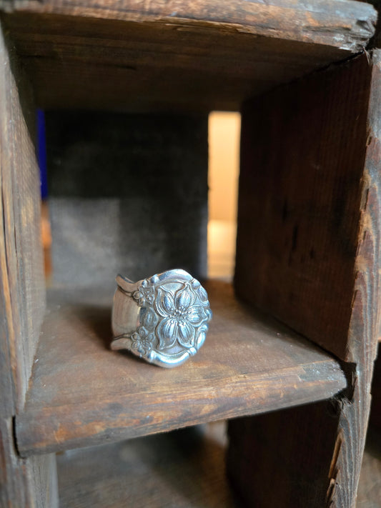 Orange Blossom Ring - Size 8