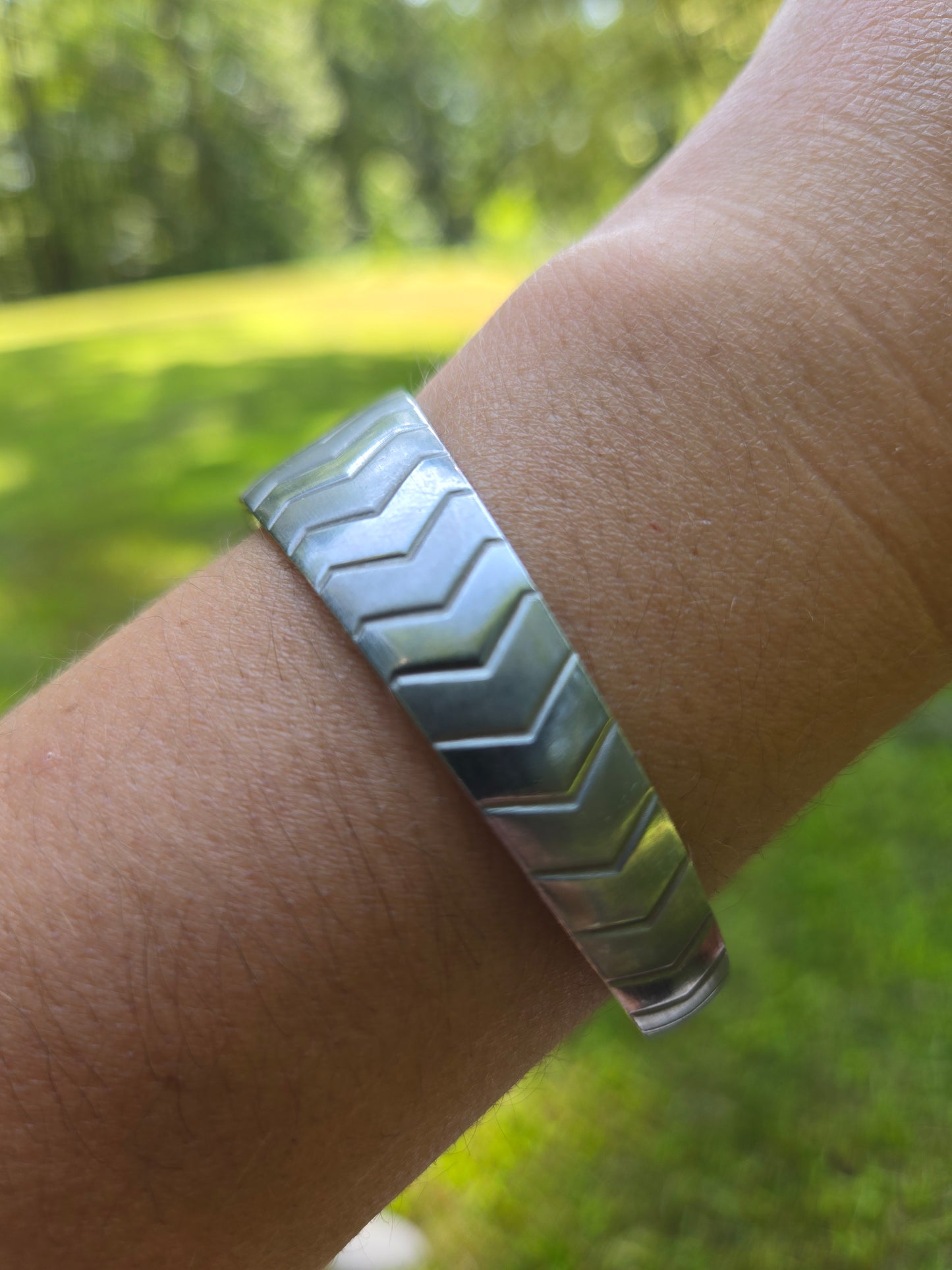 Chevron Cuff Bracelet