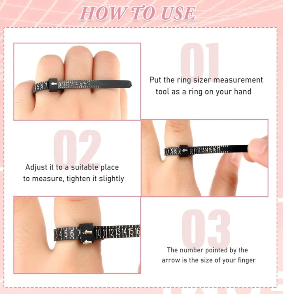 Ring Measuring Ruler